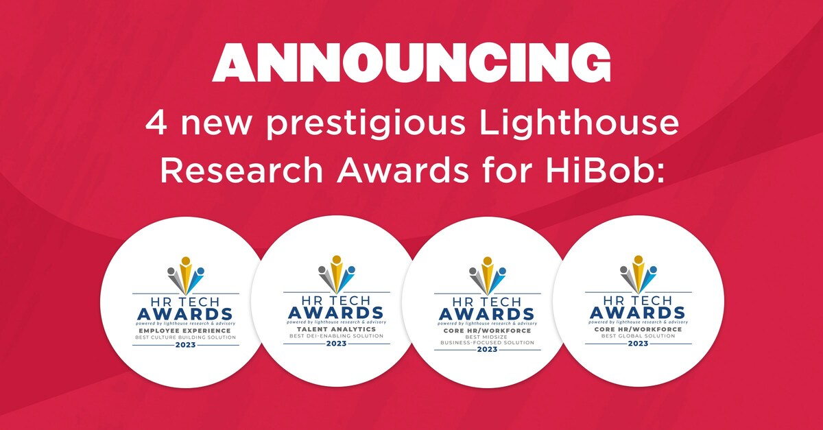 HiBob Clinches Four HR Tech Awards from Lighthouse Research, Including Best Global Solution for Core HR - Vimarsana News