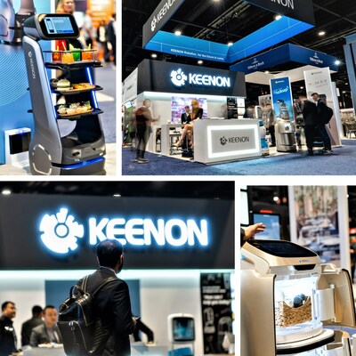 KEENON Robotics Shines at NRA Show in the United States, Unveiling Two Innovative Intelligent Robots - Image
