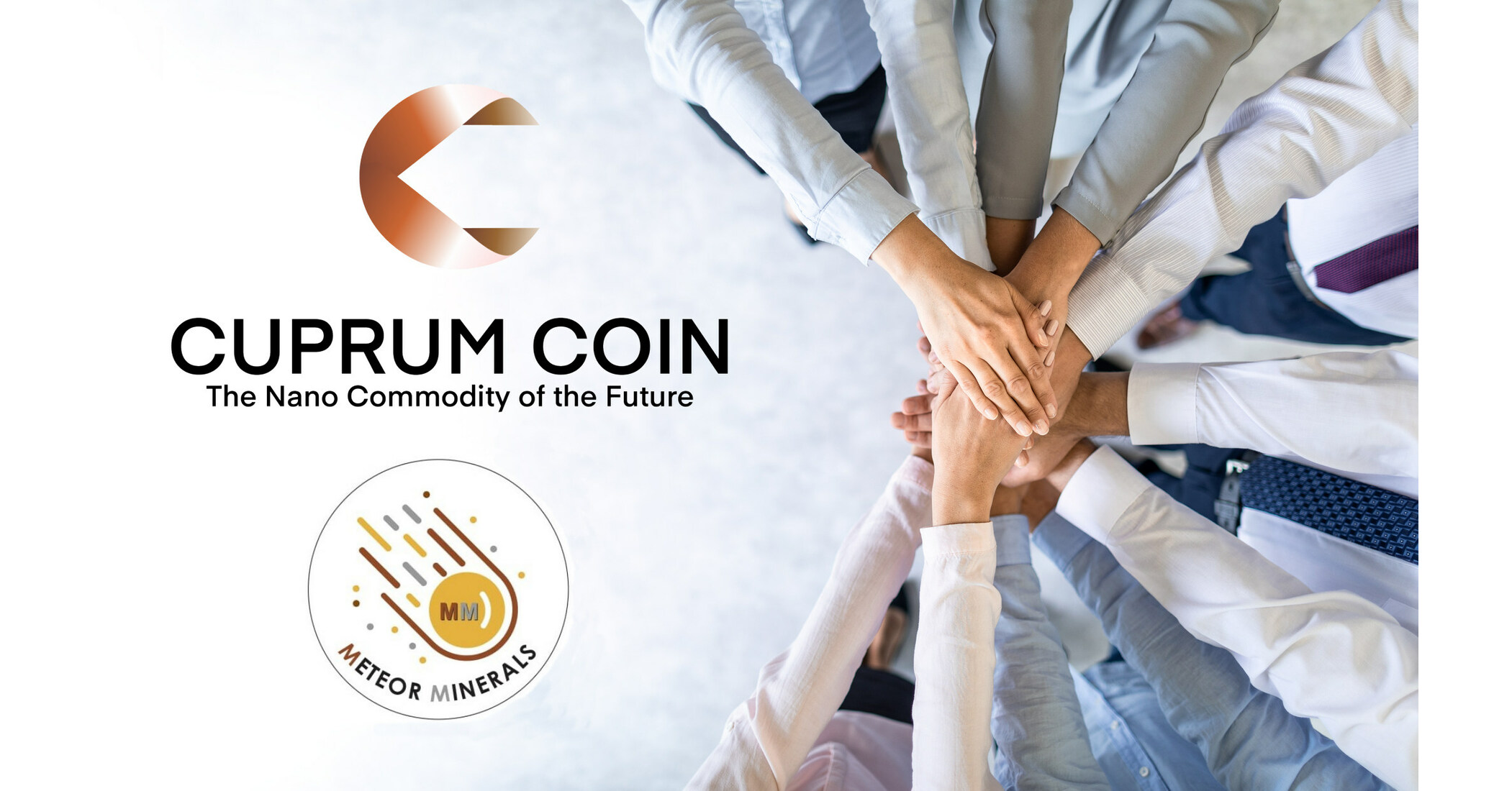 Cuprum Coin y Meteor Minerals Group, propietario de una mina de cobre y productor de polvo de nanocobre, se unieron a través de una asociación estratégica.