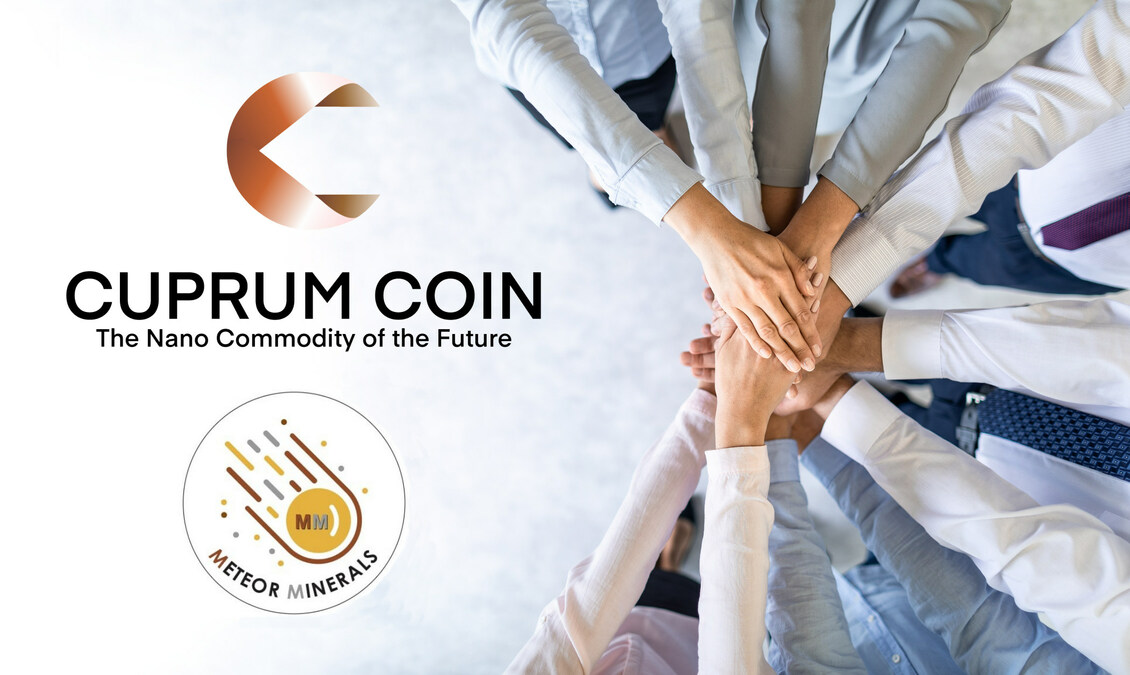 Cuprum Coin and Meteor Minerals Group, owner of copper mines and producer of nano copper powder, joined forces through a strategic partnership. - Vimarsana News