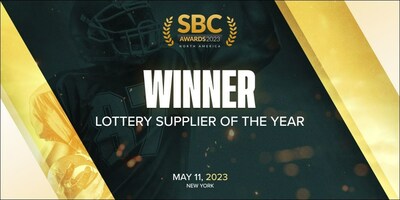Scientific Games recognized for digital lottery leadership with 2023 SBC North America Lottery Supplier of the Year Award.