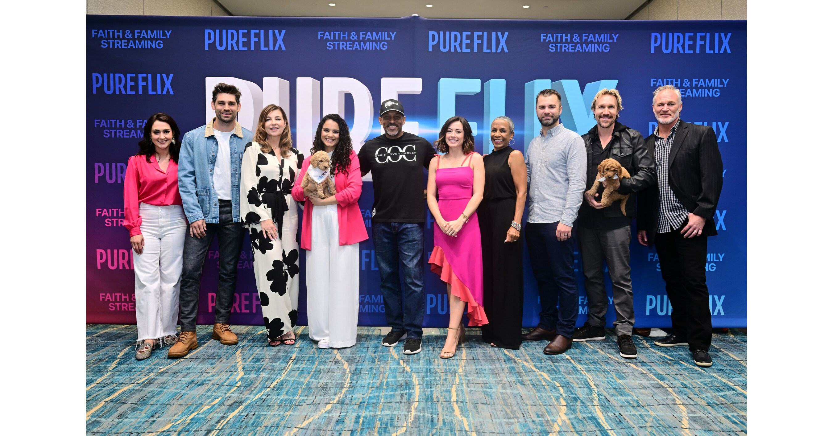 PURE FLIX MAKES A SPLASH AT NRB WITH IMPRESSIVE LINEUP OF MOVIES