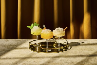 Zacapa Piraguas - a trio of flavorful frozen cocktails featuring Zacapa No. 23 and a twist on the iconic icy dessert