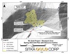 Sitka Drills 292.0 m of 1.00 g/t Gold Including 75.0 m of 2.04 g/t Gold at Its RC Gold Project, Yukon