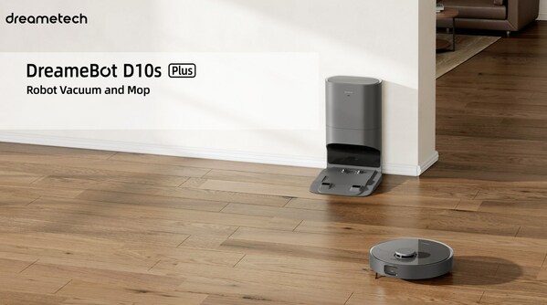 Dreametech D10s Plus Auto-Empty Robot Vacuum with AI to Launch in US