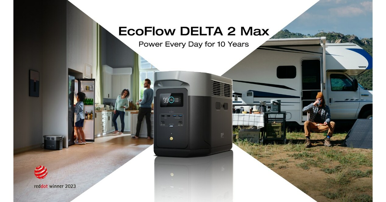 EcoFlow lanza DELTA 2 Max: La estación eléctrica portátil definitiva para  tener energía cada día durante 10 años