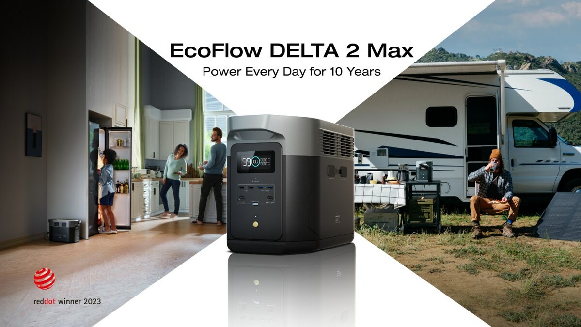 EcoFlow DELTA 2 Max Portable Power Station 2048Wh