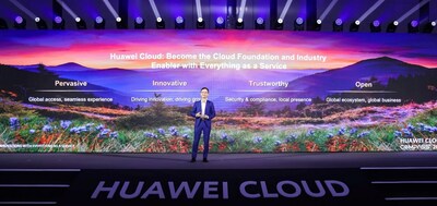 Mark Chen, Presidente de Ventas Globales de Huawei Cloud (PRNewsfoto/HUAWEI CLOUD)