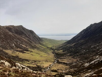 A view from the Isle of Arran, home to an extinct volcano. Photo: Colin Spiller.