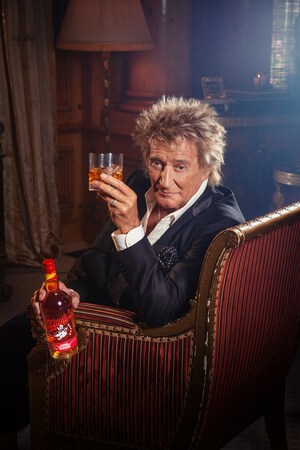 LEGENDARY ROCKSTAR SIR ROD STEWART UNVEILS WOLFIE'S WHISKY