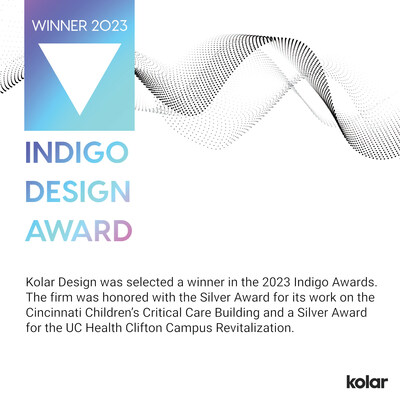 Kolar Wins 2023 Silver Indigo Awards