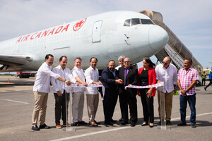 Air Canada Cargo inaugura serviço de carga no Aeroporto Internacional de Punta Cana