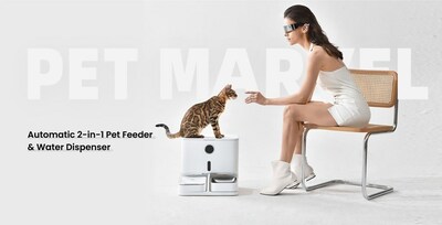 Pet Marvel Launches Innovative Automatic 2-in-1 Pet Feeder