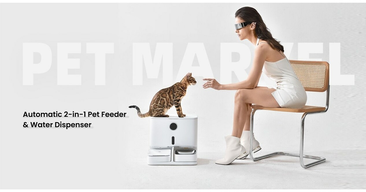 Pet Marvel Launches Innovative Automatic 2in1 Pet Feeder and Water