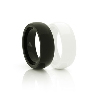 Black & White ring of RingPay (PRNewsfoto/McLEAR)