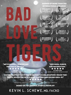 Sweeping the Globe with New Awards from Turkey, Chile and India: Kevin Schewe's 'BAD LOVE TIGERS' Surpasses a Remarkable 350 Total Wins!