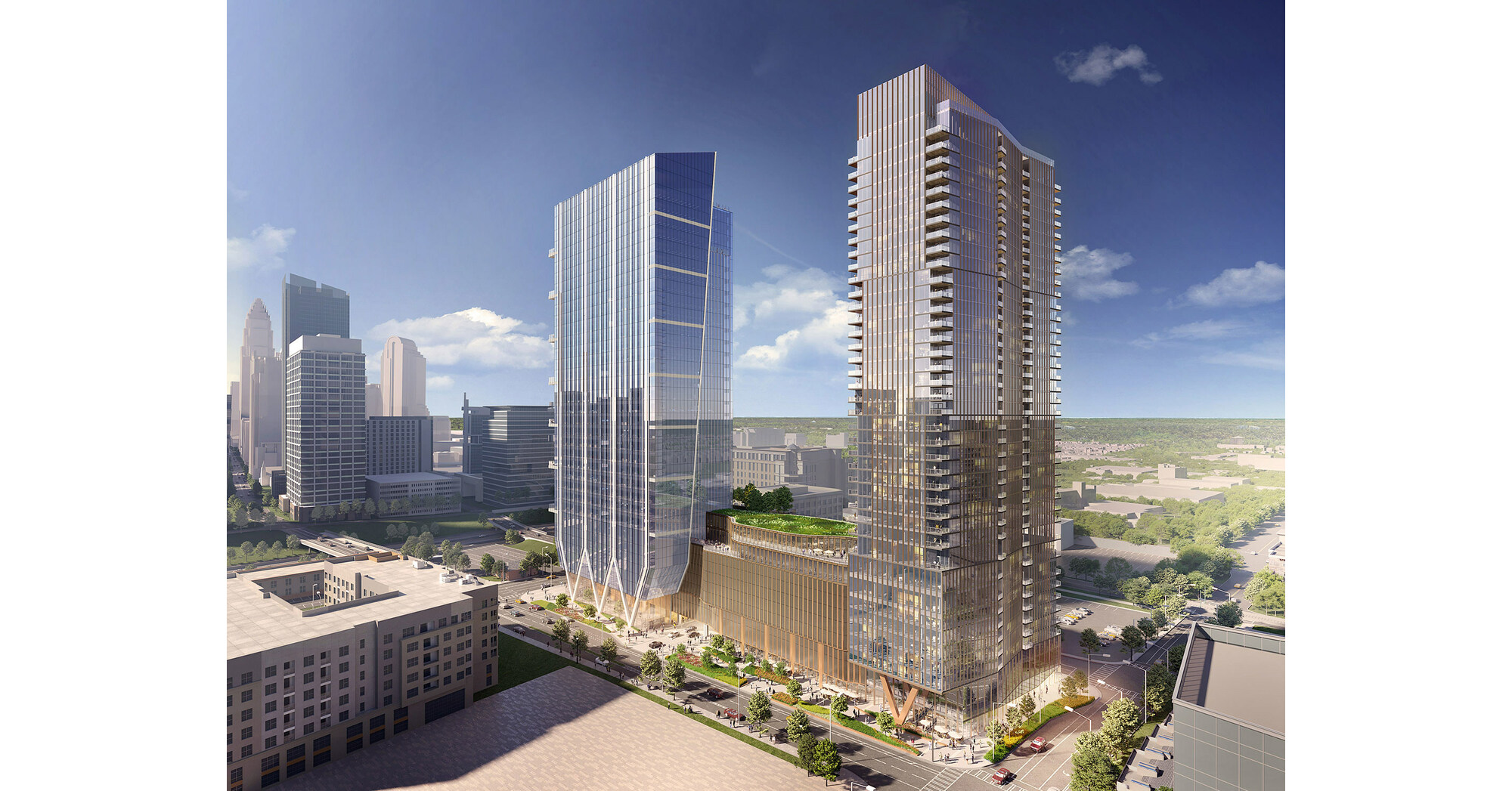 Clark Breaks Ground on Charlotte's Queensbridge Collective MixedUse