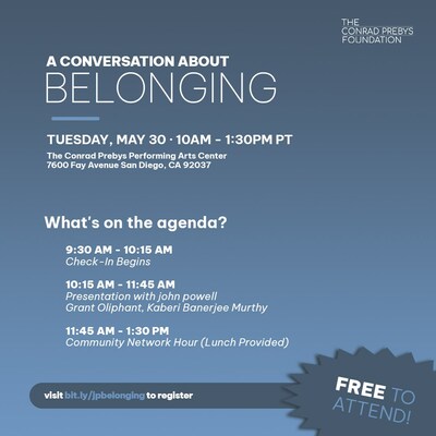 Agenda for A Conversation About Belonging