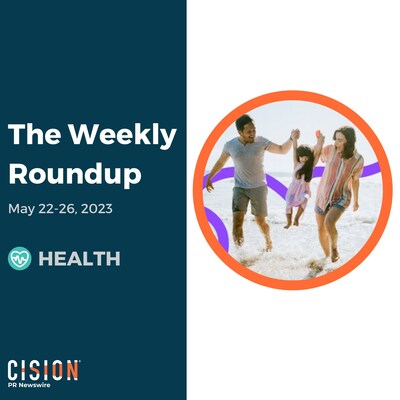 PR Newswire Weekly Health Press Release Roundup, May 22-26, 2023. Photo provided by Mindpath Health. https://prn.to/3IFNBgY