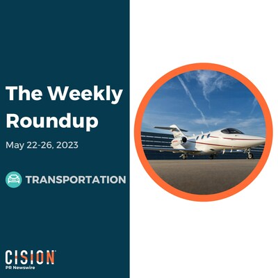 PR Newswire Weekly Transportation Press Release Roundup, May 22-26, 2023. Photo provided by Honda Aircraft Company. https://prn.to/3op3e5q