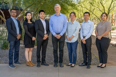 Vlad Kalinichenko, MD, PhD, director for the Phoenix Children’s Research Institute at the University of Arizona College of Medicine – Phoenix, pictured with his team.