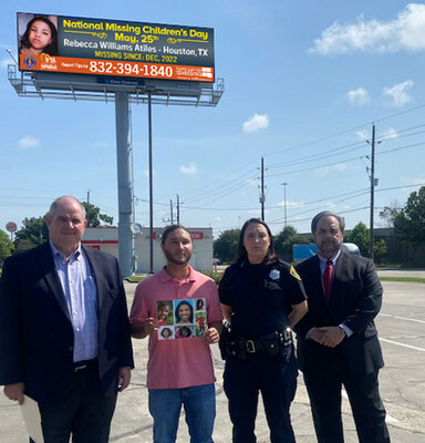 Timed with National Missing Children’s Day, the digital billboard campaign will highlight different missing children’s cases in Dallas, Houston and San Antonio to help generate leads.