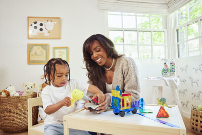 Kelly Rowland, joined by son Noah, teamed up with the FamilyGuard™ Brand to shine a spotlight on its YES, PLAY! initiative and Play Zone contest that is giving away $50,000 divided among 100 families to ensure their kids have a dedicated play space at home.