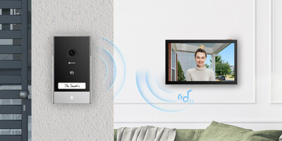 The HP7 is a smart and modern choice for front door communications and protection.