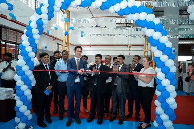 Mr. Thomas Bontempi, Vice President-Sales, Husky Luxembourg, inaugurates the worldâ€™s first integrated blood collection tube manufacturing machine at CML, Angamaly, Kerala in the presence of Ms Tracy Broad, Global Marketing Head, Husky Bolten, Canada, Mr. Paul Jacob, MD, CML and Directors and employees of CML