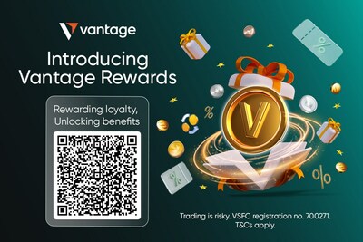 Vantage revela un programa de lealtad para hacer que el trading sea más gratificante para los clientes. (PRNewsfoto/Vantage)