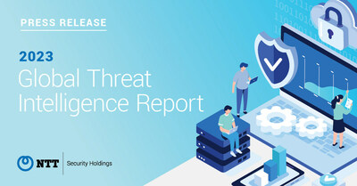 Promotion du Global Threat Intelligence Report 2023 de NTT Security Holdings