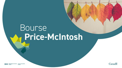 Bourse Price-McIntosh (Groupe CNW/Bibliothque et  Archives Canada)