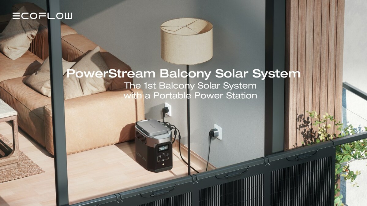 EcoFlow Expands European Reach with PowerStream Balcony Solar