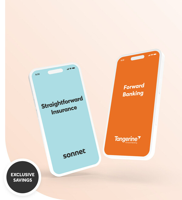 STRAIGHTFORWARD INSURANCE MEETS FORWARD BANKING INSURANCE AND TANGERINE BANK TEAM UP