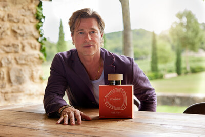 Le Domaine products with Co-founder Brad Pitt
