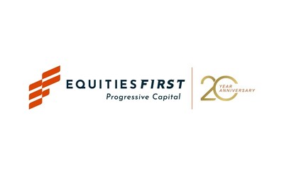 EquitiesFirst, the global asset-backed financing corporation, celebrated its 20th anniversary as a pioneer of progressive capital. The firm recently unveiled an anniversary logo that encapsulates its leadership and pioneering solutions that have helped partners over the past two decades. (PRNewsfoto/s)