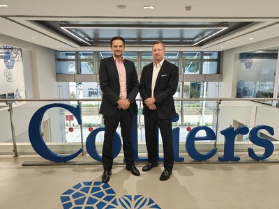 Sam Harvey-Jones, Chief Operating Officer, APAC and Mike Davis, Managing Director, Occupier Services, APAC at Colliers