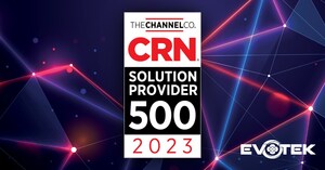 EVOTEK Recognized on CRN's 2023 Solution Provider 500 List