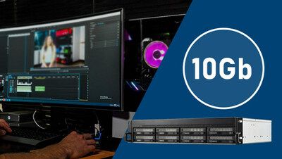 TerraMaster Released 8-bay Short Depth Rackmount 10GbE NAS U8-450 Space-efficient Design for 4K Video Editing