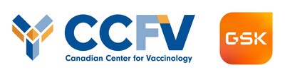 Canadian Center for Vaccinology logo | GSK logo (CNW Group/GlaxoSmithKline Inc.)