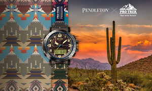 CASIO COLLABORATES WITH AMERICAN TEXTILE MANUFACTURER PENDLETON FOR LATEST PRO TREK TIMEPIECE