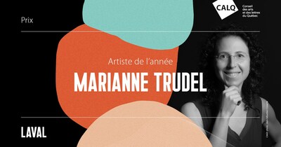 La pianiste et compositrice Marianne Trudel remporte le Prix du CALQ - Artiste de l'anne  Laval. (Montage visuel: Conseil des arts et des lettres du Qubec) (Groupe CNW/Conseil des arts et des lettres du Qubec)