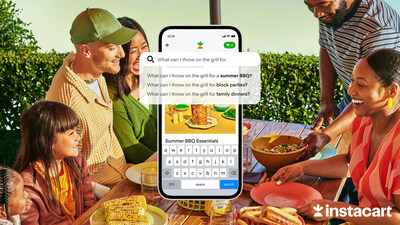 Instacart, the leading grocery technology company in North America, today launched Ask Instacart, a first-of-its-kind AI-powered search tool designed to assist with customers' grocery shopping questions. By leveraging the language understanding capabilities of OpenAI's ChatGPT API and Instacart's own AI models and unique catalog data that spans more than a billion items across more than 80,000 retail partner locations, Ask Instacart can help tackle the age-old daily question: 'What's for dinner?