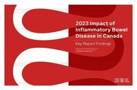 Infographic 2023 Impact of IBD in Canada report (CNW Group/Crohn's and Colitis Canada)