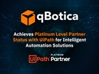 qBotica Achieves Platinum Level Partner Status with UiPath for Intelligent Automation Solutions