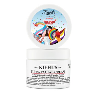 Limited Edition PRIDE Ultra Facial Cream supporting The Trevor Project | 50ml, $38 | Kiehls.com and Macy's