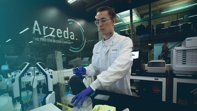 Intelligent Protein Design Technology™ at Arzeda's lab