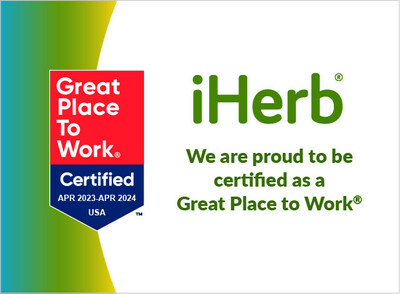 iHerb Certified as a Great Place To Work 2023
