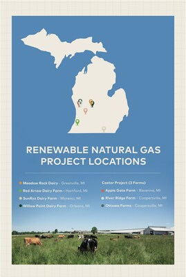 Brightmark Chevron Joint Venture - Michigan Renewable Natural Gas Projects   Credit: Brightmark