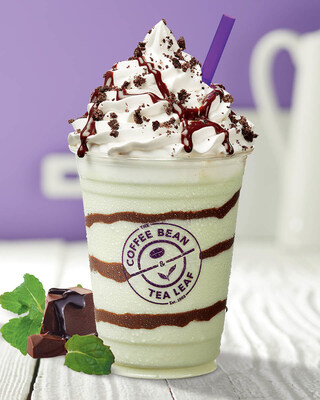 The Coffee Bean & Tea Leaf Introduces the Mint Chocolate Ice Blended Drink® for summer